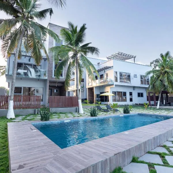 Serenity Residences & Spa - Kokrobite Beach, hotel v destinaci Kokrobite