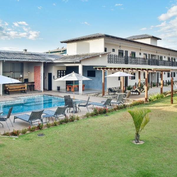 Flat Charme do Cerrado - Até 4 pessoas/Cozinha/Ar Cond./Piscina - Foto 4