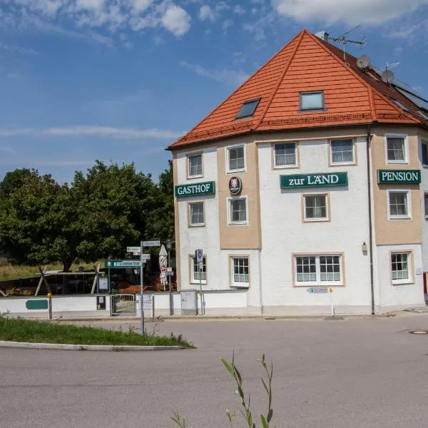Gasthof zur Länd, hotel v destinaci Moosburg