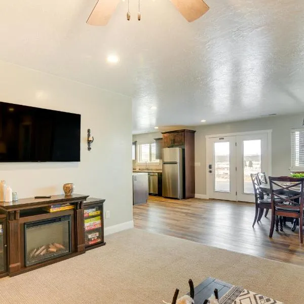 Ranch Escape with Patio about 21 Mi to Bryce Canyon, hotel in Panguitch
