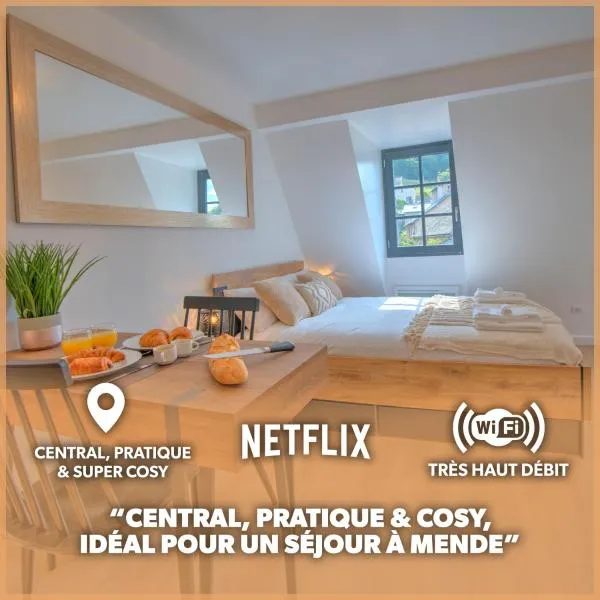 Le Rustique - Netflix/Wi-fi Fibre - Séjour Lozère, hotel in Mende