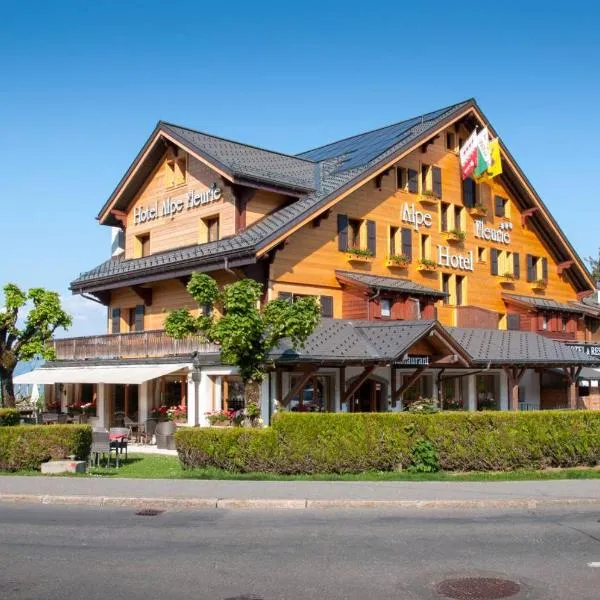 アルプ フルーリ オテル & レストラン（Alpe Fleurie Hôtel & Restaurant）、ヴィラール・シュル・オロンのホテル
