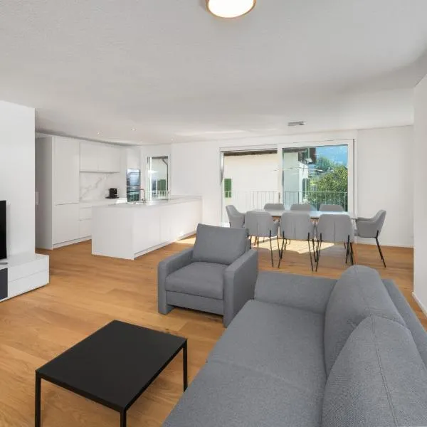 Neubauwohnung mit Lift in Matten, hotel a Matten
