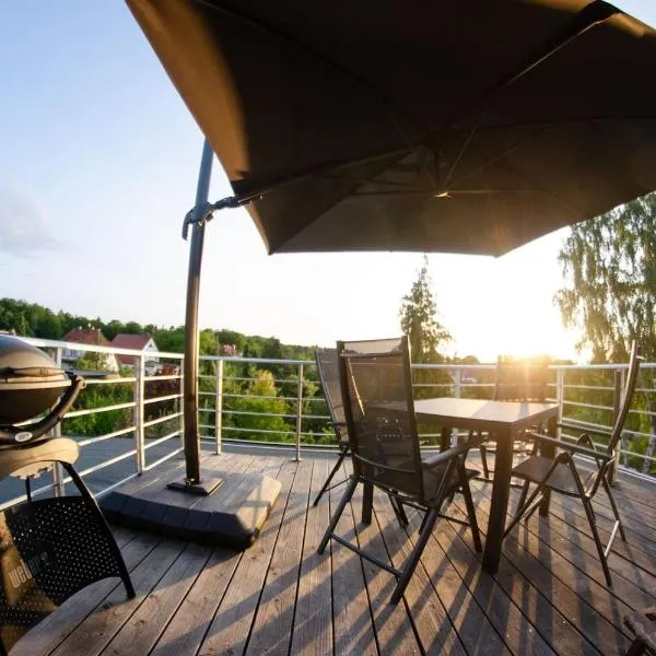 Viesnīca Weitblick-Loft mit Terrasse pilsētā Clausdorf