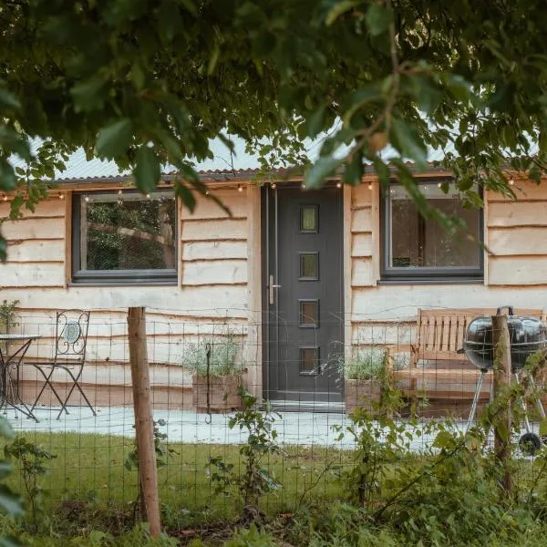 Rose Hideaway - Forest of Dean Cosy Cabin Retreat, hotel v destinaci Yorkley