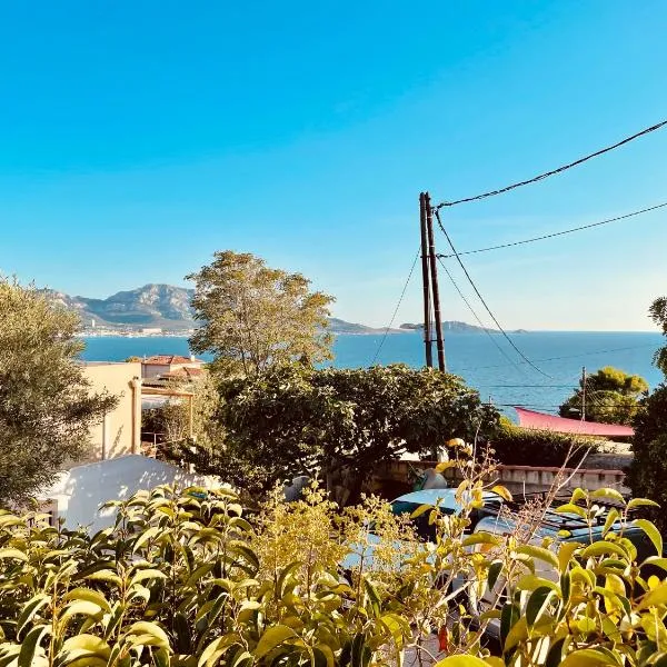 Appartement duplex avec terrasse vue mer