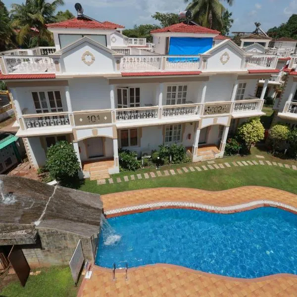 Richmonde Ananta Elite Luxurious Villa & Apartments,Goa, hotell i Baga