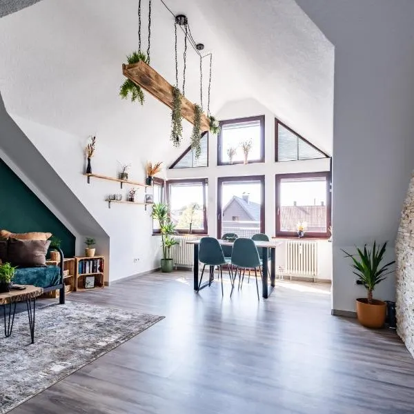 Nature Terminal Apartment - unterwegs zuhause, hotel v destinaci Steinenbronn