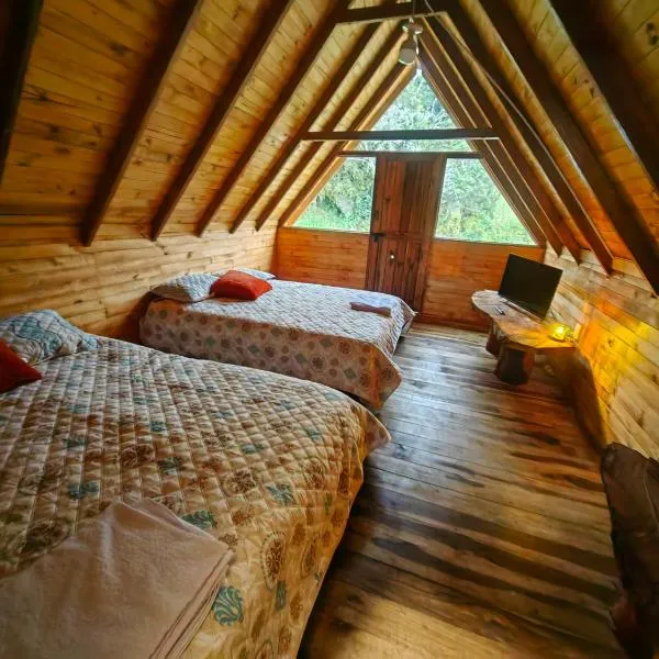 Cabañas del bosque, hotel v destinaci Choachí
