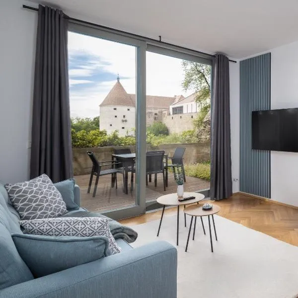 CoView - Bautzen - Design Apartment in der Altstadt mit Terrasse und fantastischem Ausblick, hotel in Bautzen