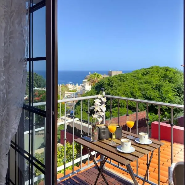 Las Vistas-Rincón acogedor con vistas al mar, hotell i Tabaiba