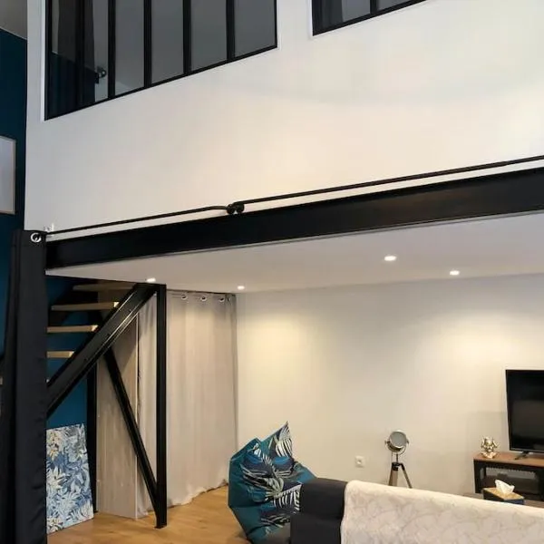 L'appar-T, esprit industriel à 2 pas de l'eau !, hôtel au Havre