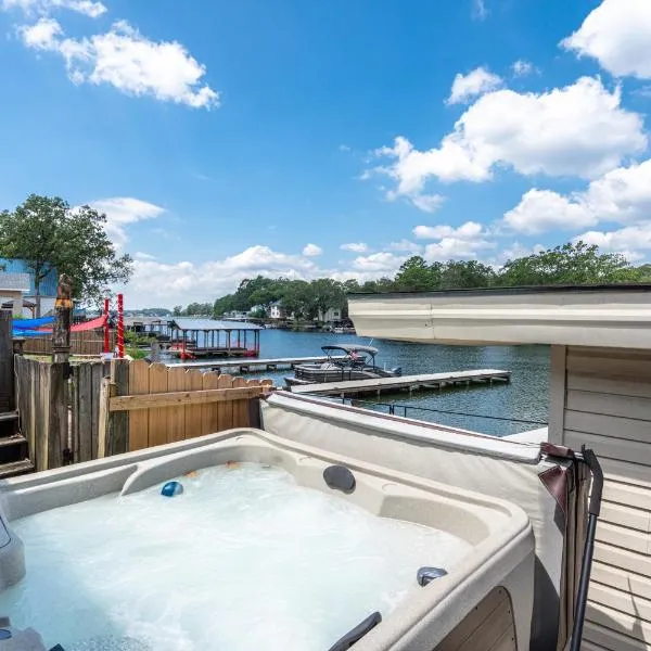 NoDouble Sam's 2 Kings Hot Tub Lake Access, hotel a Hot Springs