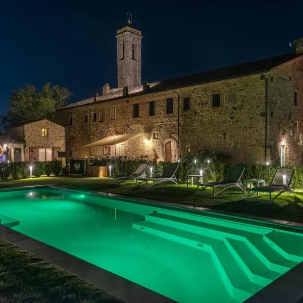 Convento San Bartolomeo, hotell i Abbadia San Salvatore