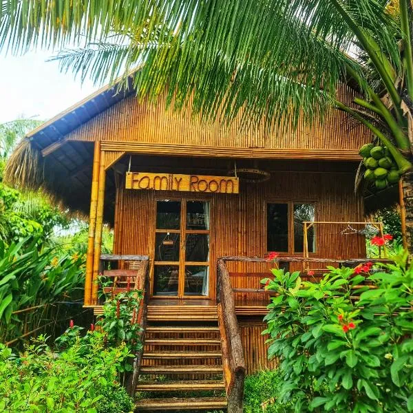 Bamboo Eco Village、Ba Seのホテル