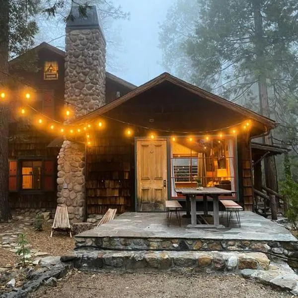 Owl Pine Cabin on Strawberry Creek, hotel v destinaci Idyllwild