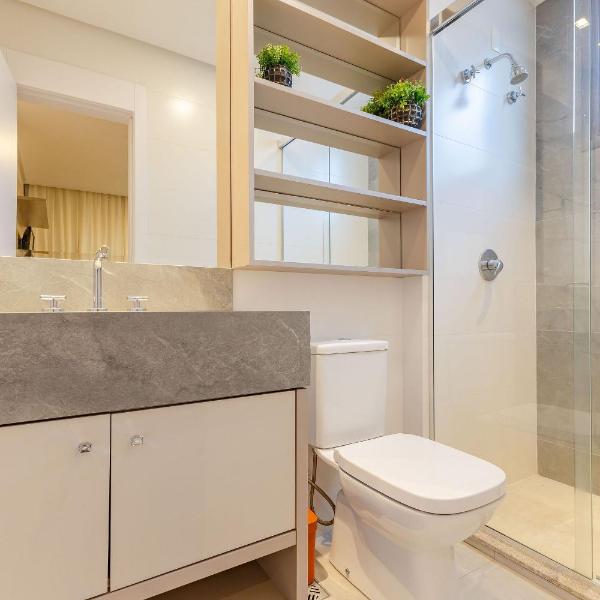 Porto Madero - Apartamento em Condo com Piscina e Academia - Foto 3