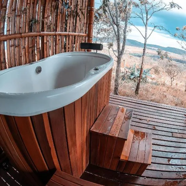Bangalô Citrino View - Viagem Inspirada, hotel di Alto Paraíso de Goiás