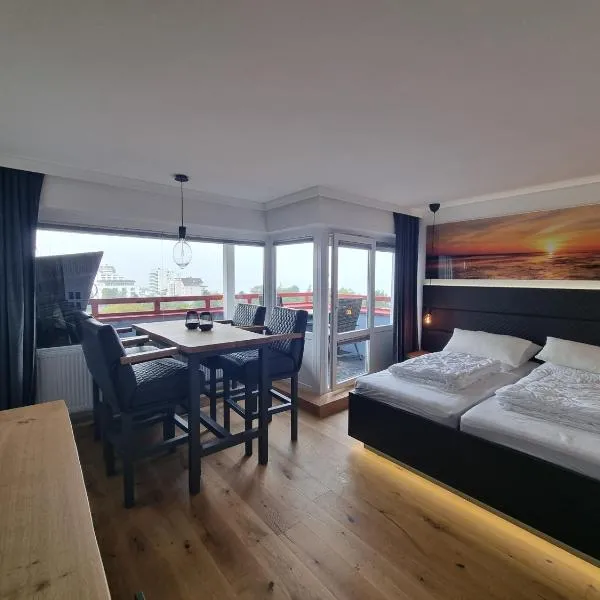 LITTLE SKYSUITE W94 inkl Ebikes Pool Sauna, hotel Cuxhavenben