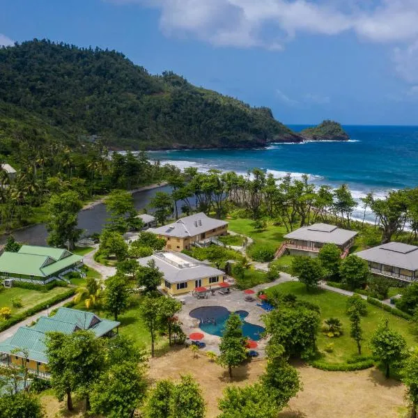 Rosalie Bay Eco Resort & Spa, hotel v destinaci Rosalie