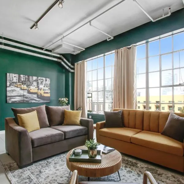 NYC Styled Loft In DTLA, sleeps 4 with Free Parking!, hotel v Los Angeles