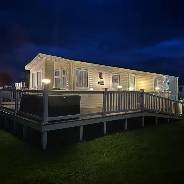 Seaside Heaven - Southerness Caravan Rental, hotel v destinaci Mainsriddle