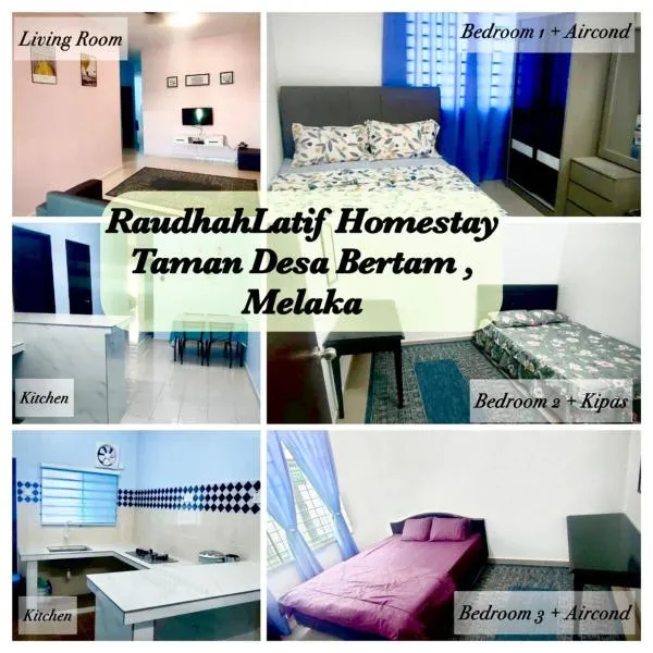 Homestay Melaka by RAUDHAHLATIF HOMESTAY MELAKA，位于马六甲的酒店