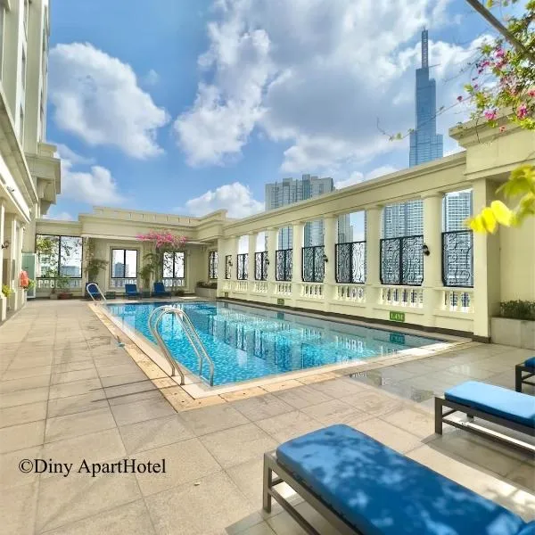 Diny ApartHotel - Rooftop Pool - The Manor 2、ホーチミン・シティのホテル