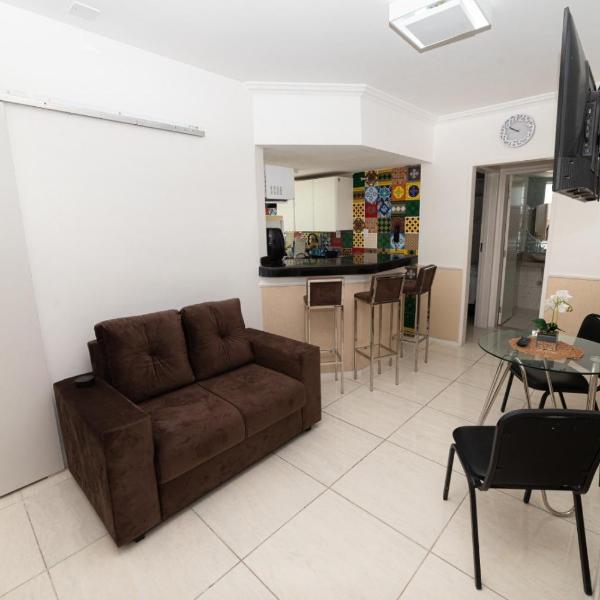 Studio á beira mar na Ponta verde - 02 quartos - melhor localização na orla de Maceió - Foto 5