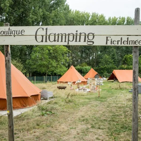 Fiertelmeers Boutique Glamping, hotel in Ronse