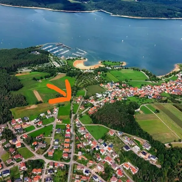 Ferienwohnung am Brombachsee bei Juliane und Klaus, hotel di Röttenbach