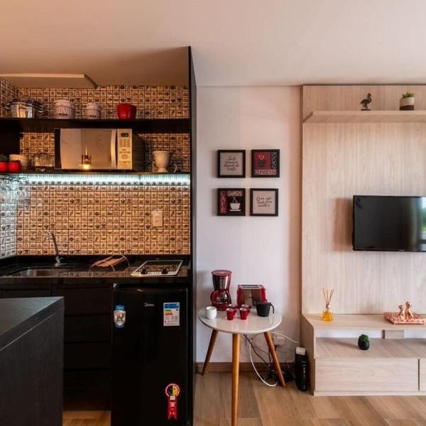 Apartamento Aconchegante Em Pinheiros Com Garagem Na Faria Lima - Foto 5