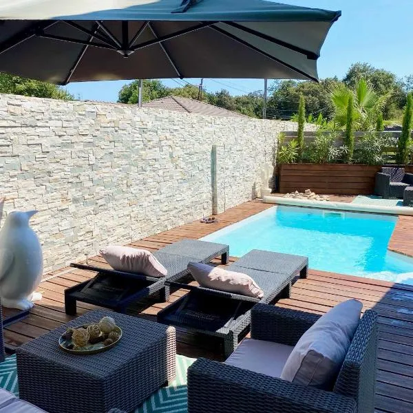 Villa Ponticchio, hotel in Santa-Lucia-di-Moriani
