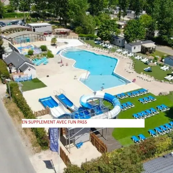 SAS MHVACANCES LOUE MOBILHOME 2 CHAMBRES PROCHE CHATEAUX et ZOO BEAUVAL, hotel v destinaci Onzain