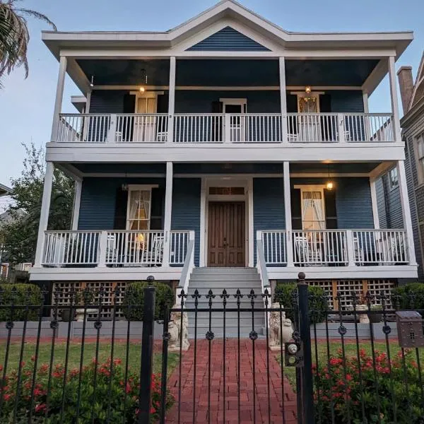 The 1890 Freeman House, hotelli kohteessa Galveston