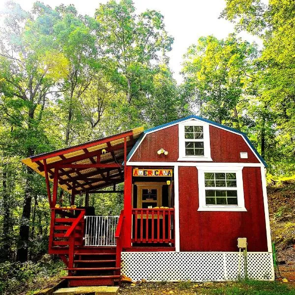 The Americana - Parker Creek Bend Cabins, hotel v destinaci Murfreesboro