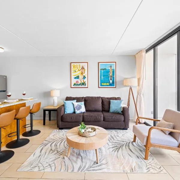 22Fl Ocean Views, Steps to Beach & Shops, plus Parking, ξενοδοχείο στη Χονολουλού