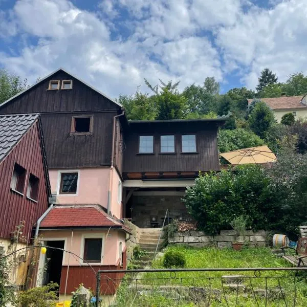 Ferienhaus Königstein, hotell sihtkohas Königstein an der Elbe