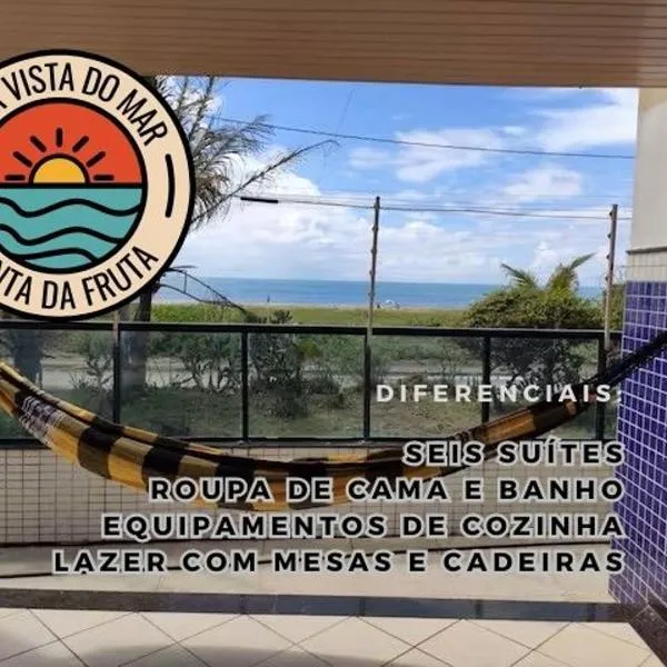폰타 다 프루타에 위치한 호텔 Casa Vista do Mar, praia e piscina