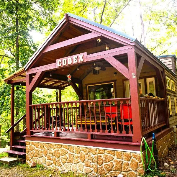 The Codex - Parker Creek Bend Cabins, hotel v destinaci Murfreesboro