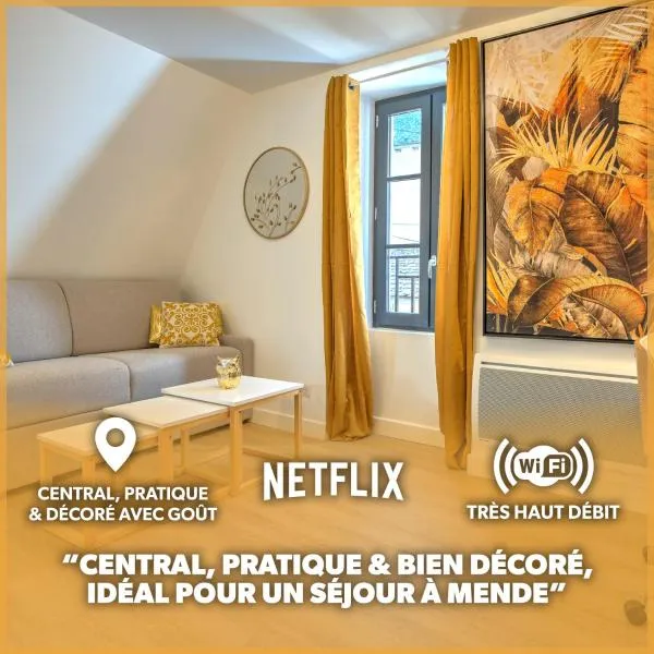 Le GoldenLeaf - Netflix/Wi-Fi Fibre - Séjour Lozère, hotel v destinaci Mende