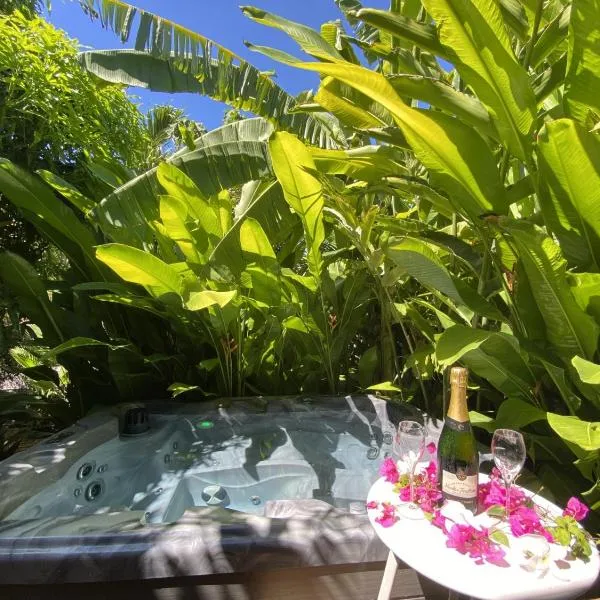 Kaz ananas, spa privatif ,plage du Helleux, hotell sihtkohas Sainte-Anne