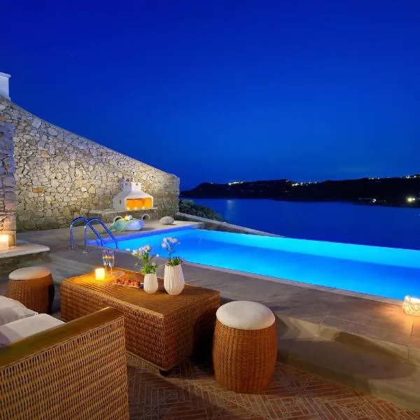 Luxurious Villa Ostria, hotel in Elia Beach