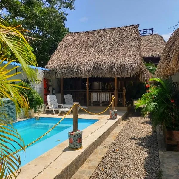 El Leon Feliz Palomino, hotel in Palomino