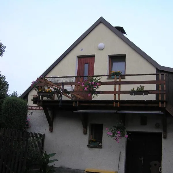 Apartmán Můza, hotel a Červený Potok