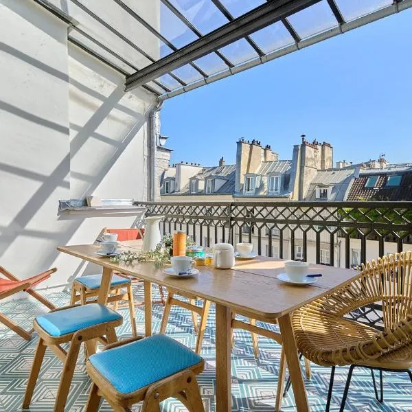 Apartment center of Paris with terrace by Studio prestige