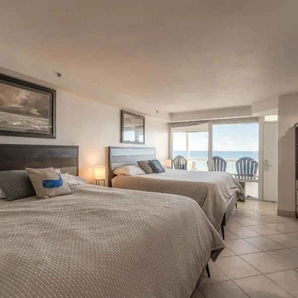 Viesnīca Direct Oceanfront Condo, Daytona Beach, sleeps 6 - with pool Deitonabīčā