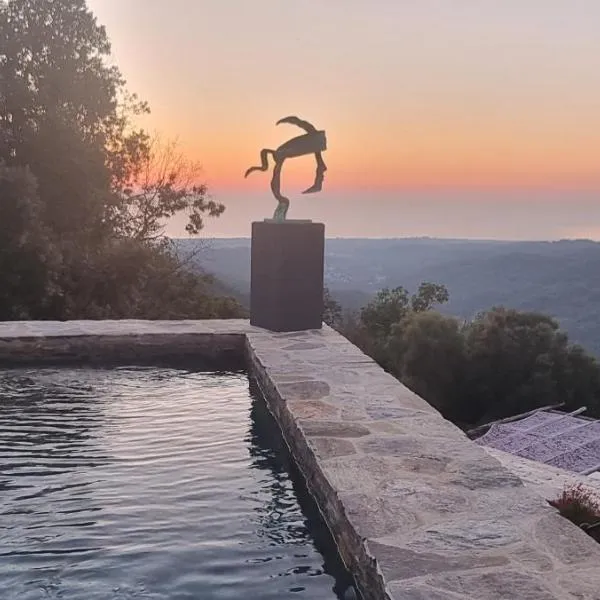 Domaine Colonna-Santini, Gite Piscine, Sauna, Spa, hotel v destinácii Porri
