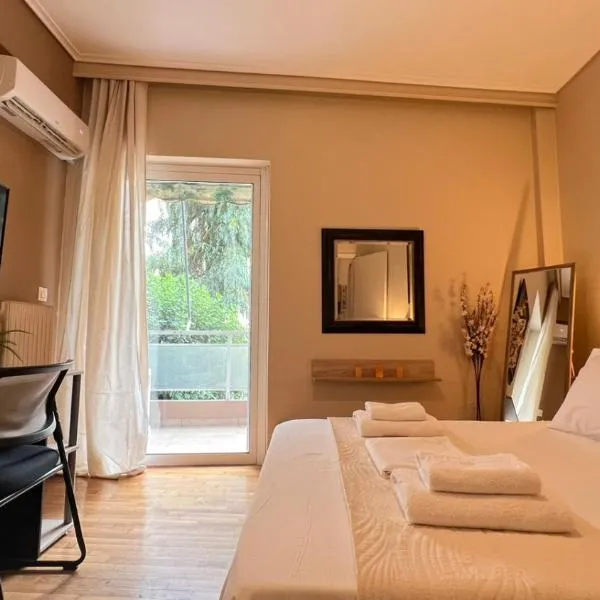 एथेंस में, होटल Koukaki Cozy Studio Retreat 1' from metro