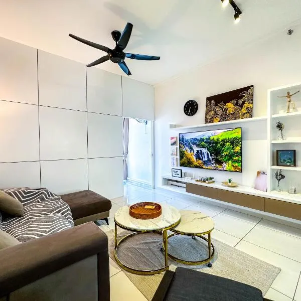 Beacon Executive Suite with SkyPool 3BR 9pax Georgetown Penang、Georgetownのホテル